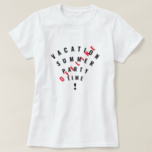 Camiseta de vacaciones de verano
