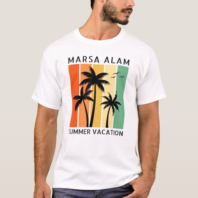 Camiseta de vacaciones de verano en Egipto (Anverso)