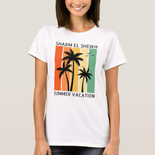 Camiseta de vacaciones de verano en Sharm El Sheik