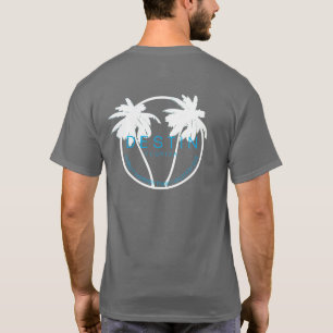 Camiseta De Vacaciones Familiares De Gris Oscuro 2