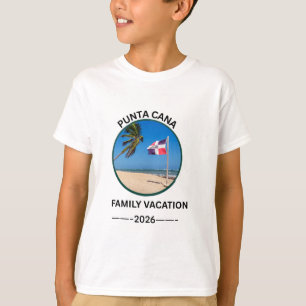 Camiseta de Vacaciones Familiares en Punta Cana Re