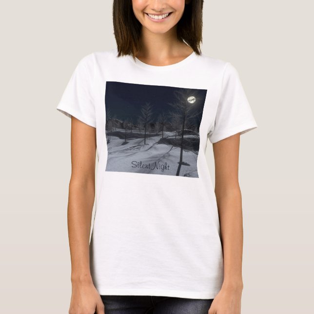 Camiseta de vacaciones nocturnas silenciosas (Anverso)