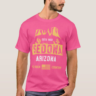 Camiseta de vacaciones Sedona Arizona País de roca