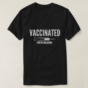 Camiseta de vacunados, camiseta divertida de la va