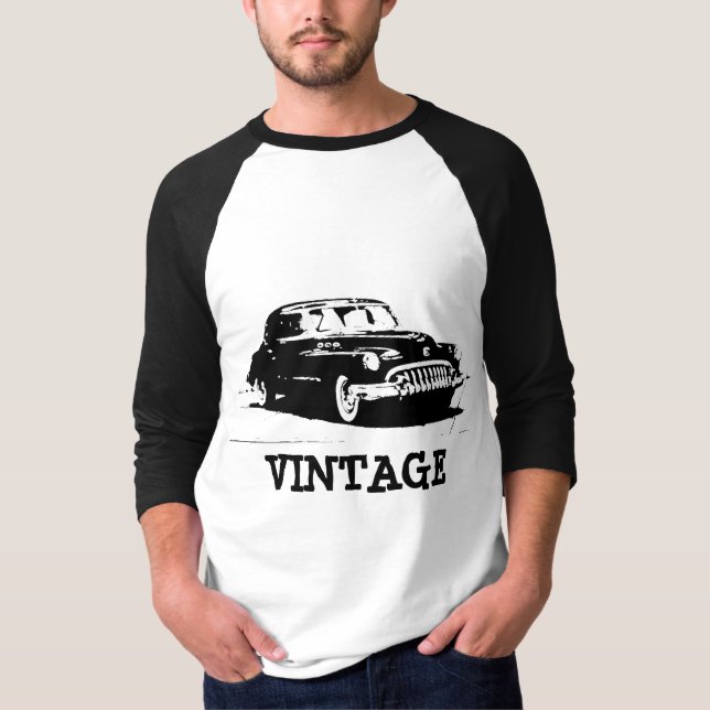 Camiseta de vagón retro vintage (Anverso)