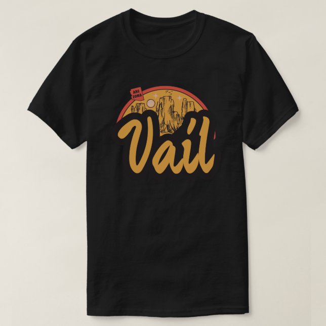 Camiseta de Vail, Arizona (Diseño del anverso)