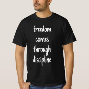 Camiseta de valor de los hombres de la libertad