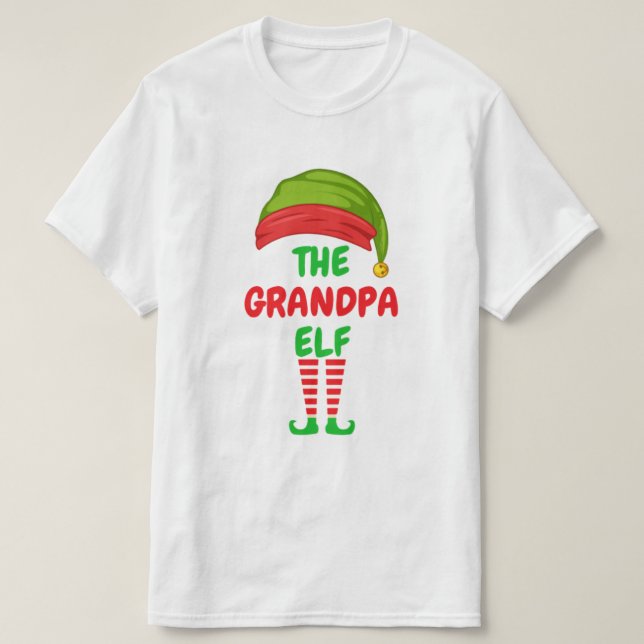 Camiseta de valor del abuelo Elf (Diseño del anverso)