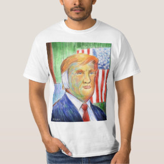 Camiseta de valor masculina de Donald Trump Van Go