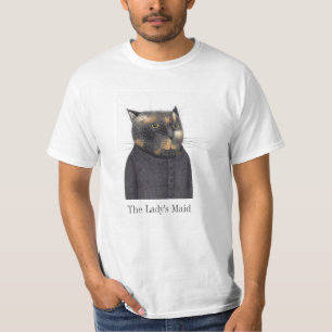 Camiseta de valor masculina de LADY'S MAID CAT
