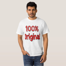 Camiseta de valor original al 100%