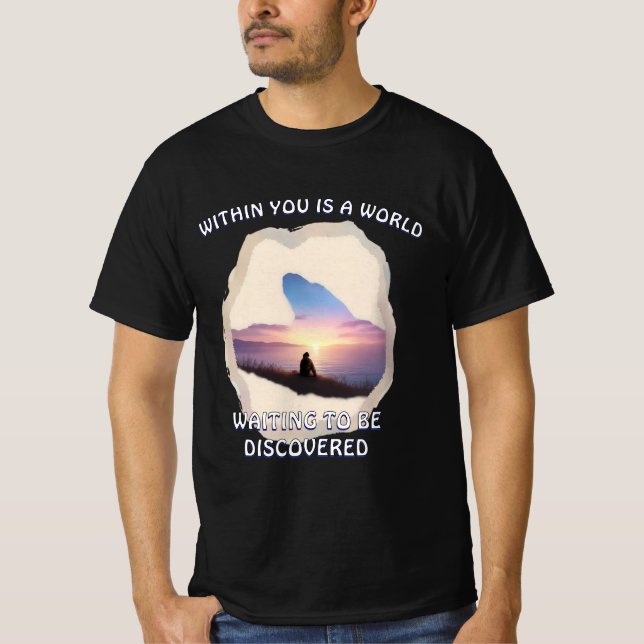 Camiseta de valor para hombre (Anverso)