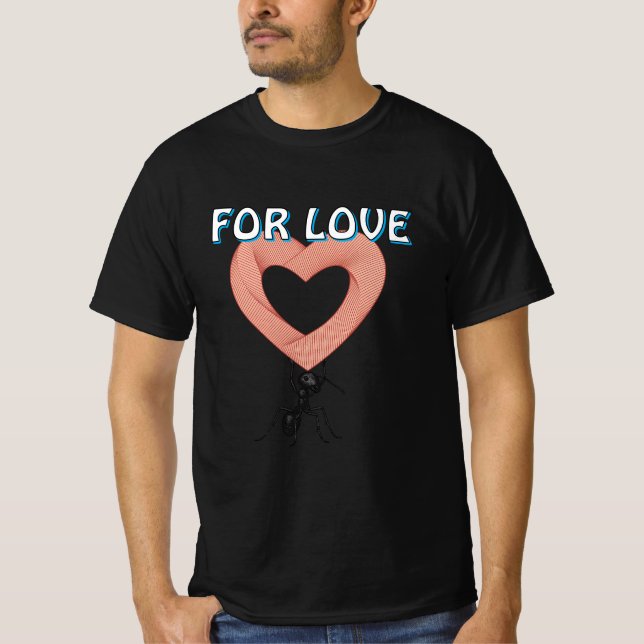 Camiseta de valor para hombre  (Anverso)