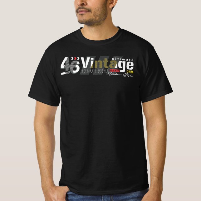 Camiseta de valor para hombre (Anverso)
