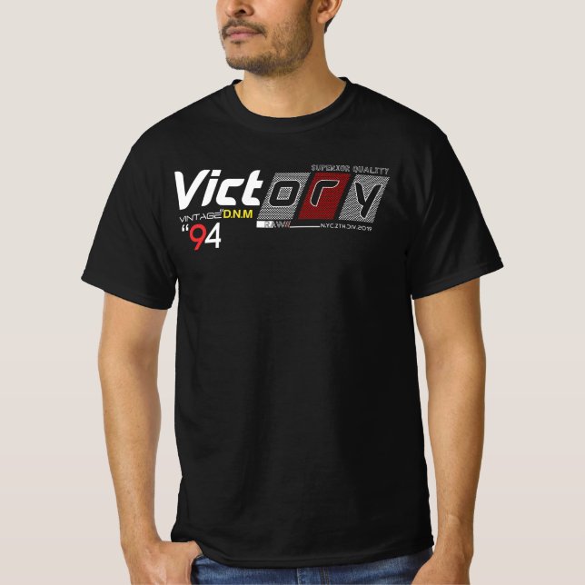Camiseta de valor para hombres (Anverso)
