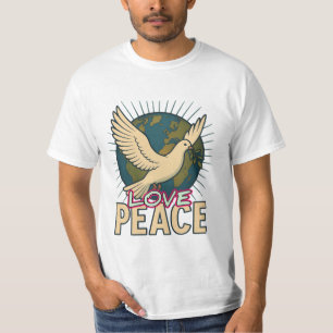 Camiseta de valor para hombres