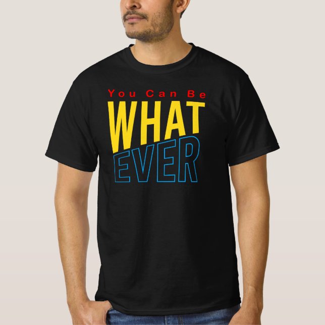 Camiseta de valor para hombres (Anverso)