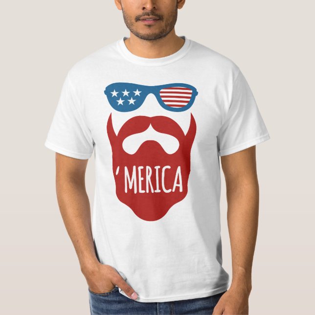 Camiseta de valor para hombres (Anverso)