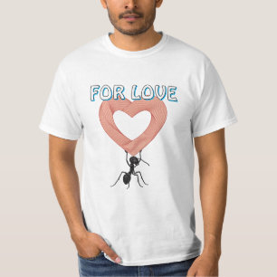 Camiseta de valor para hombres 