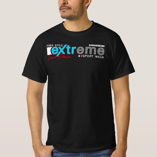 Camiseta de valor para hombres (Anverso)