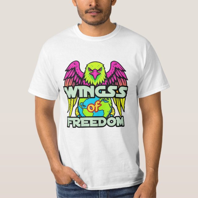 Camiseta de valor para hombres (Anverso)