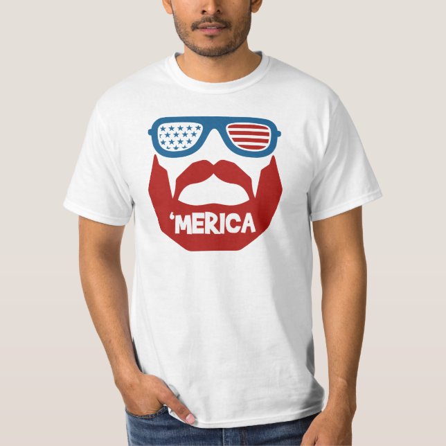 Camiseta de valor para hombres (Anverso)