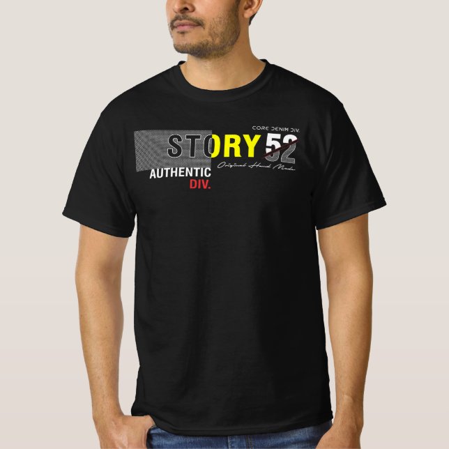 Camiseta de valor para hombres (Anverso)
