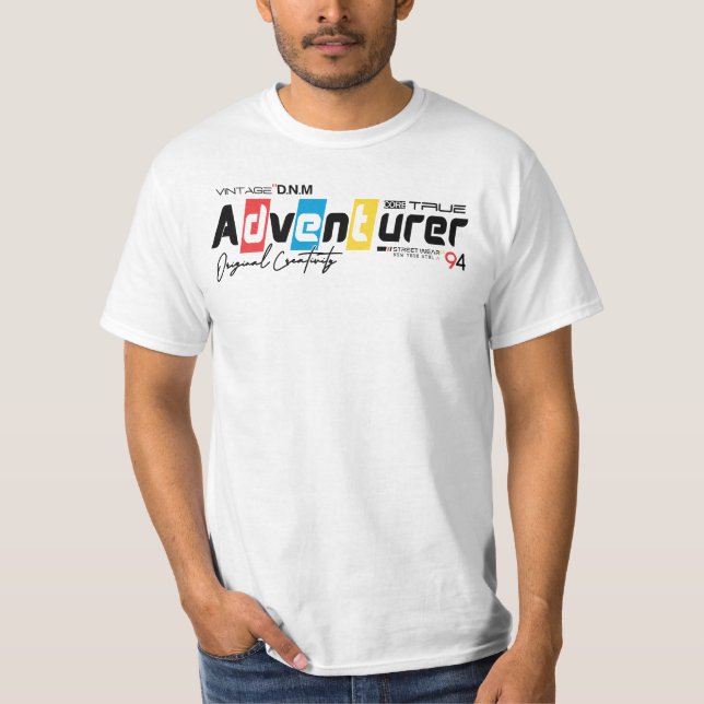 Camiseta de valor para hombres (Anverso)