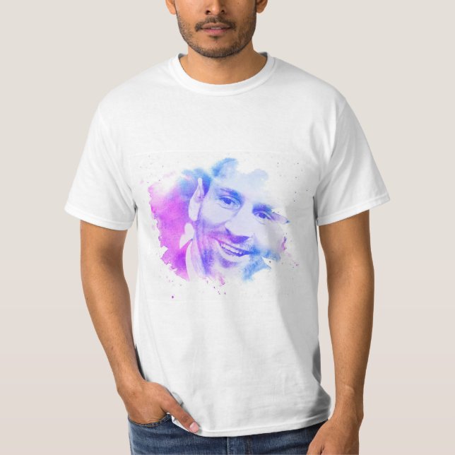 Camiseta de valor para hombres (Anverso)