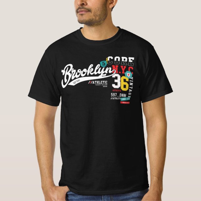 Camiseta de valor para hombres (Anverso)