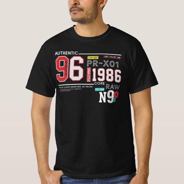 Camiseta de valor para hombres (Anverso)