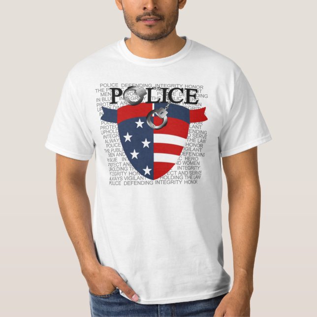 Camiseta de valor para hombres (Anverso)