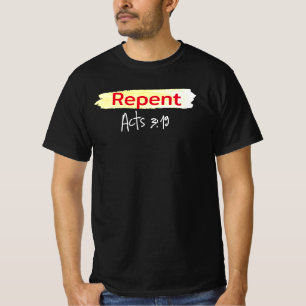 Camiseta de valor para hombres