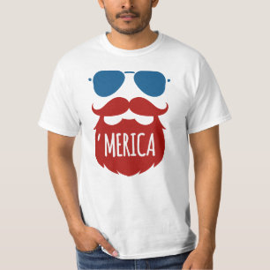 Camiseta de valor para hombres