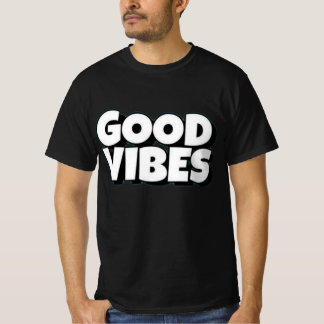 Camiseta de valor para hombres de Good Vibes