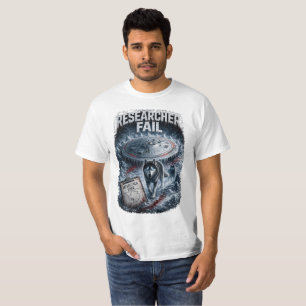 Camiseta de valor para hombres de investigador fra