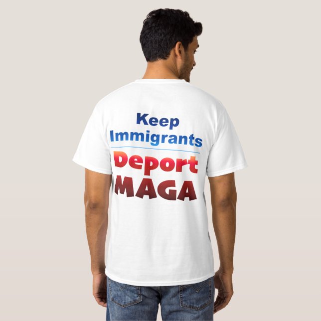 Camiseta de valor para hombres Deport MAGA (Reverso completo)