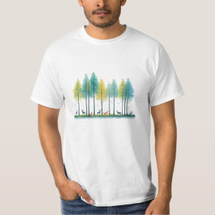 Camiseta de valor para hombres en la quietud - nat