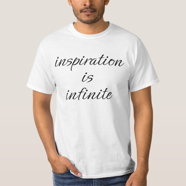 Camiseta de valor para hombres Inspiration (Anverso)