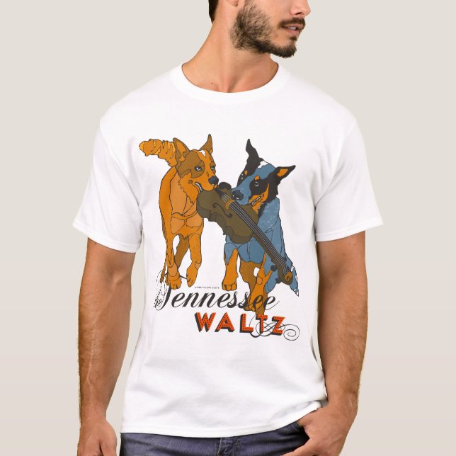 Camiseta de vals de Tennessee de los perros (Anverso)