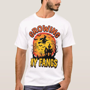 Camiseta de vampiro de Halloween vintage que crece