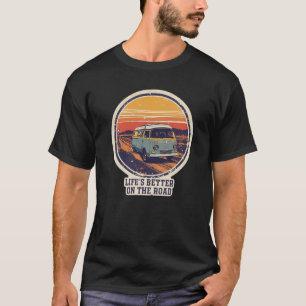 Camiseta de Van Vintage 'La Vida es Mejor en el Ca