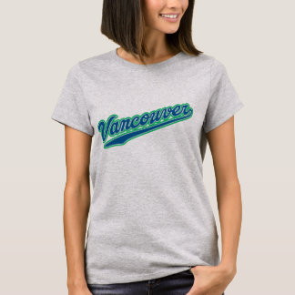Camiseta de Vancouver vintage - estilo de ciudad r