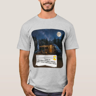 Camiseta de Vanlife de Chistes de Envoltura de Chi