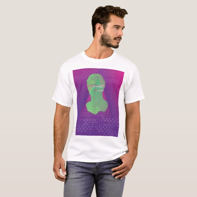 Camiseta de Vaporwave (Anverso completo)
