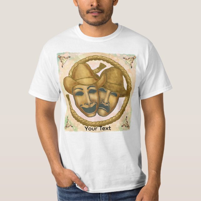 Camiseta de vaquero teatral (Anverso)