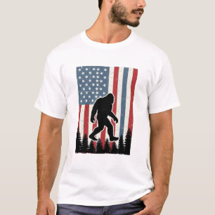 Camiseta de vector de diseño vintage de la bandera