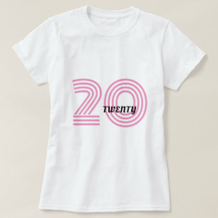 Camiseta de veinte cumpleaños