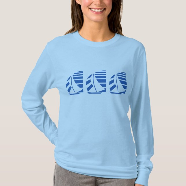 Camiseta de vela de Carreras (Anverso)