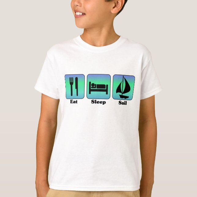 Camiseta de vela para dormir (Anverso)